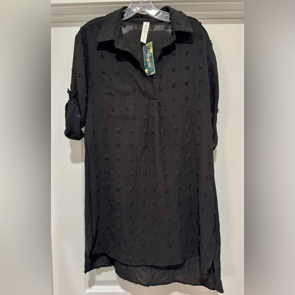 Blooming Jelly Other - Blooming Jelly Swiss Dot Swim Coverup Size Small NWT